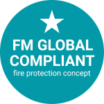 FM Global Compliant sticker